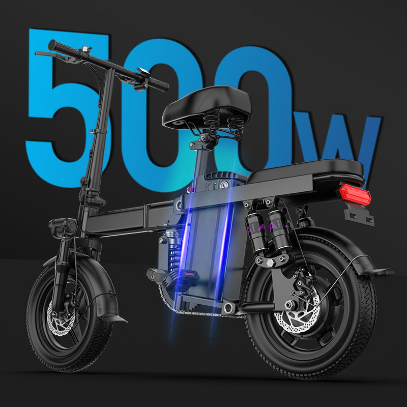 EcoRider 500X-Electric Bikes Black