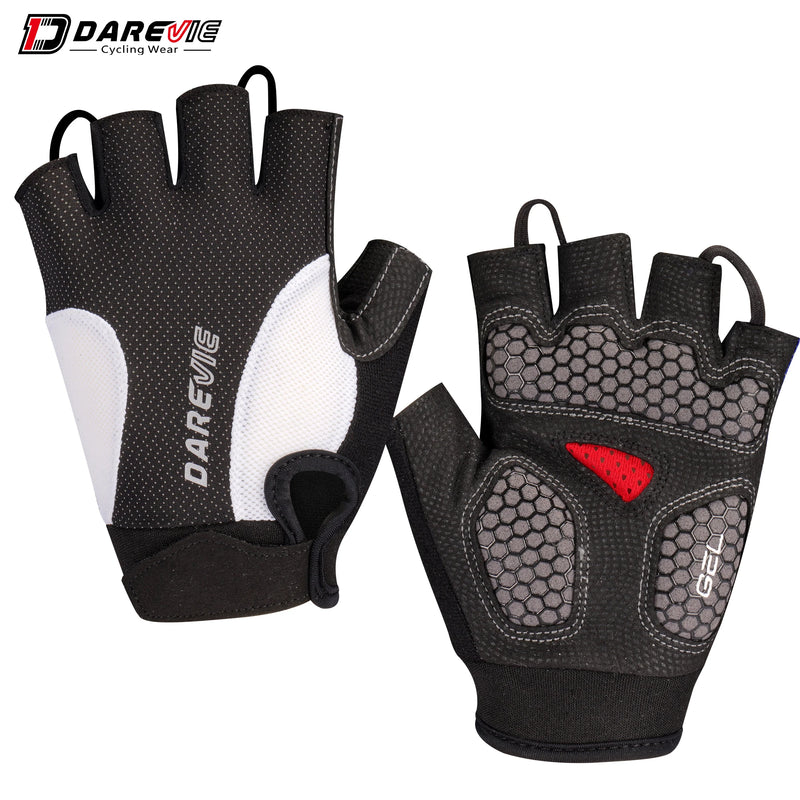 DAREVIE Cycling Gloves GEL Foam 60kg/m³ Shockproof Cycling Gloves Half Finger For Men Women Bionic Ergonomic MTB Gloves Pro Team