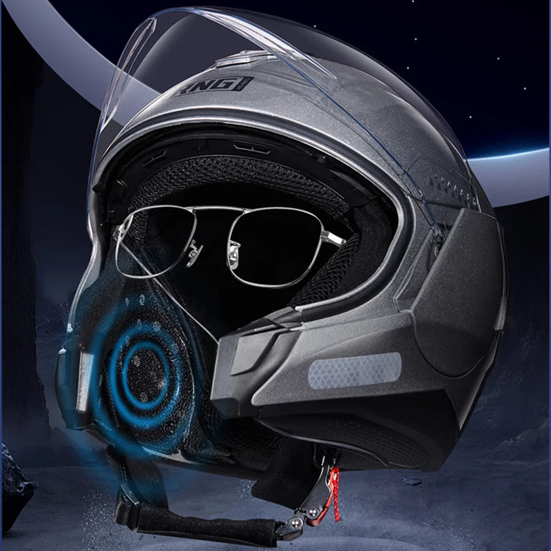 Trendy Custom Motorcycle Helmet 3/4 Open Face Half Helmet Motorcycle Unisex Helmet Tram Riding Korean Version Scooter Helmet